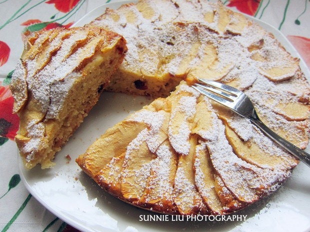 蔓越莓苹果蛋糕