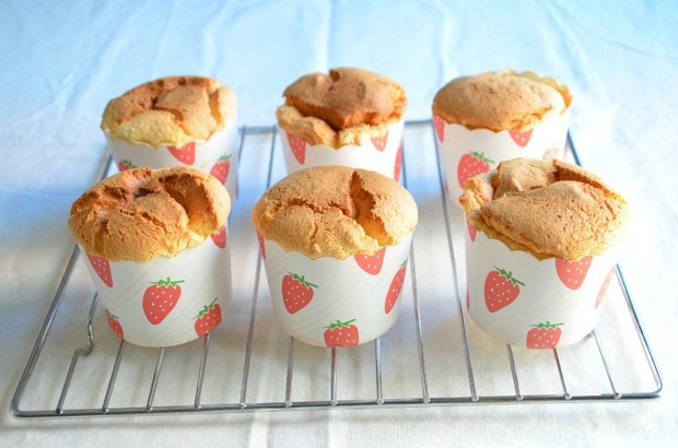 椰蓉棉花纸杯蛋糕