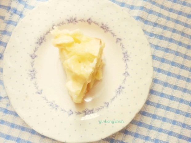 搅拌均匀→烤♥无油苹果蛋糕