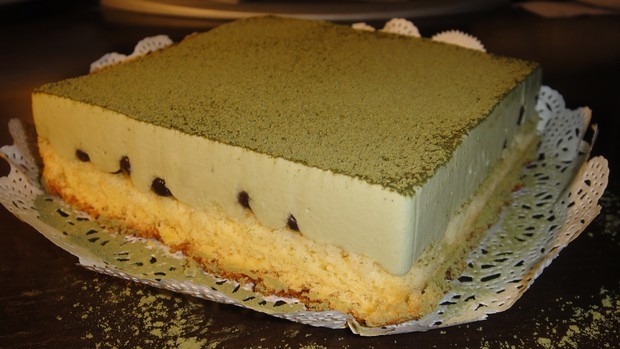 【菓子学校】抹茶风味起司蛋糕