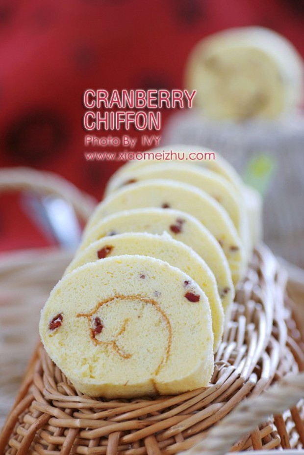 蔓越莓蛋糕卷