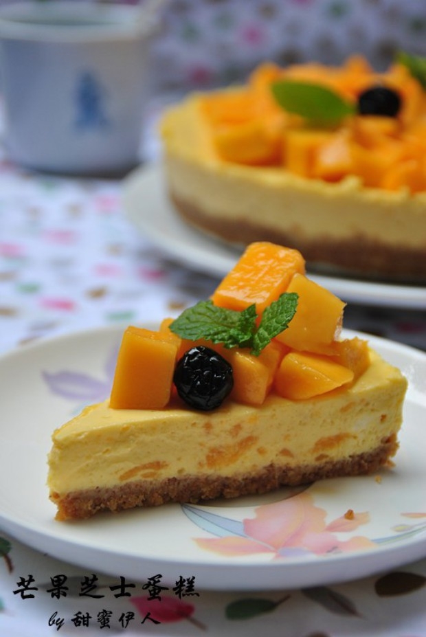 芒果芝士蛋糕
