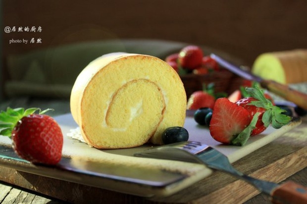 奶油瑞士卷