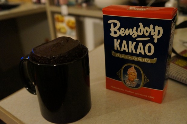 （微波炉）马克杯巧克力蛋糕