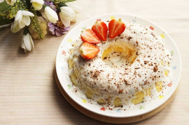 蔓越莓天使蛋糕