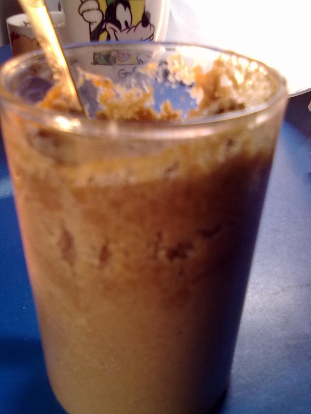 2min微波炉咖啡蛋糕