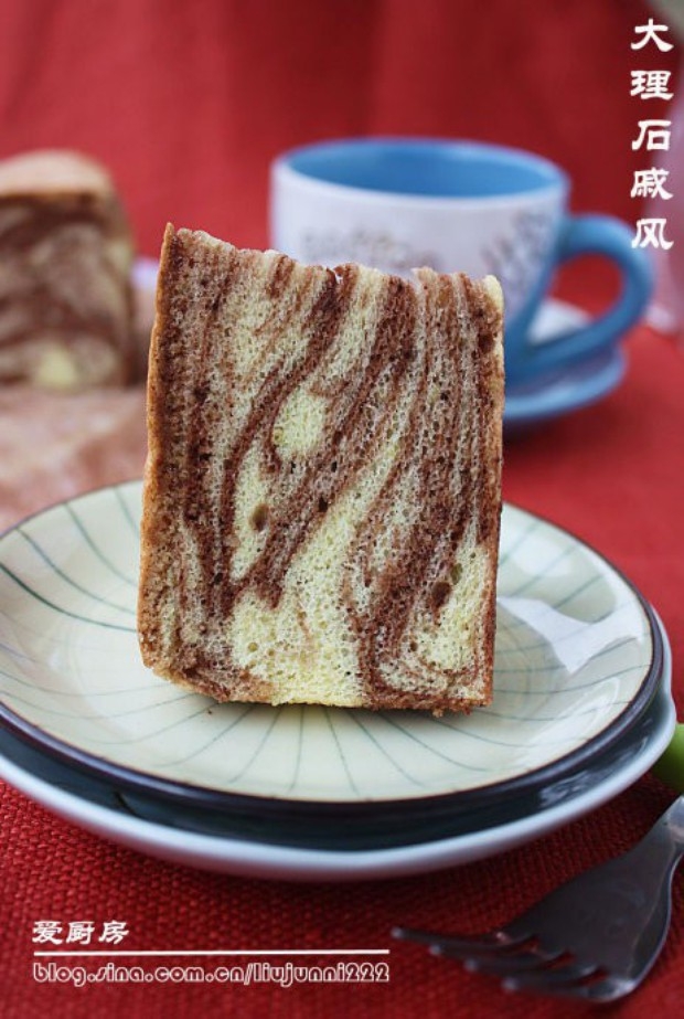 大理石戚风蛋糕