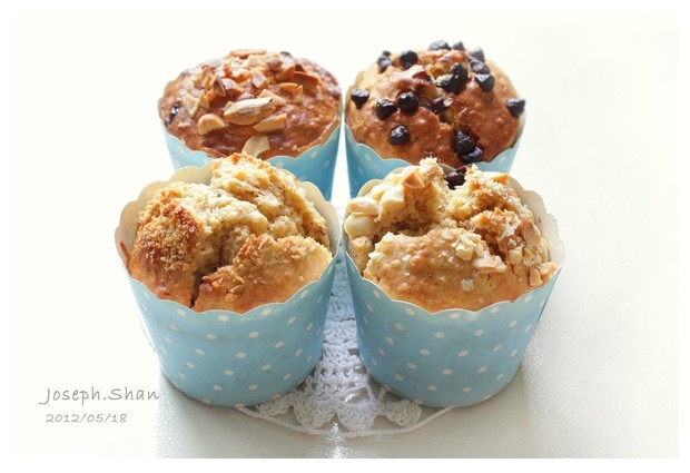 飘香花生酱燕麦玛芬蛋糕