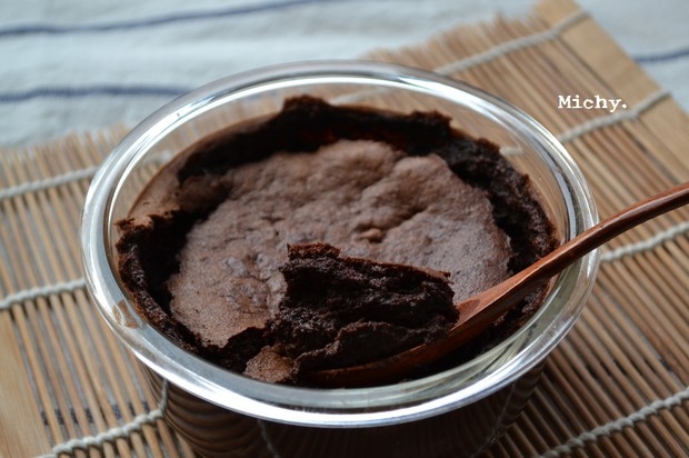 生巧克力舒芙蕾