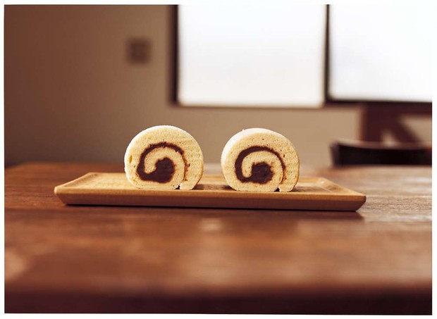 柚子蛋糕坯&豆沙馅蛋糕卷