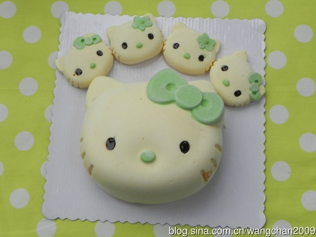 KT猫芒果流心冻芝士蛋糕