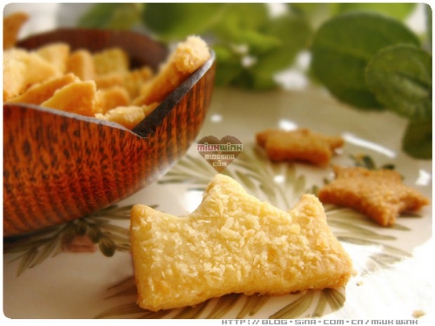 【椰子饼干】酥软椰蓉奶油小饼