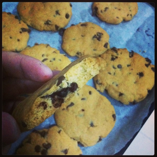 随随便便的黄油巧克力豆曲奇饼干