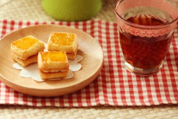 乳酪奶油夹心酥饼