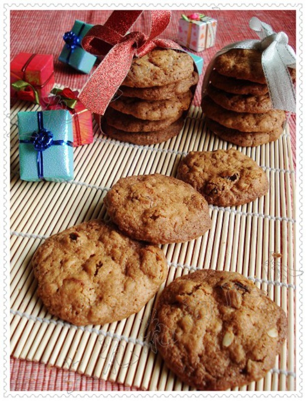 燕麦葡萄干酥饼