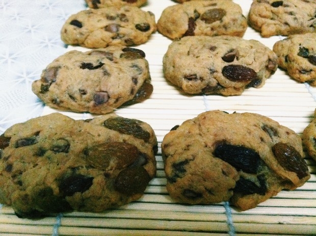 葡萄巧克力软曲奇