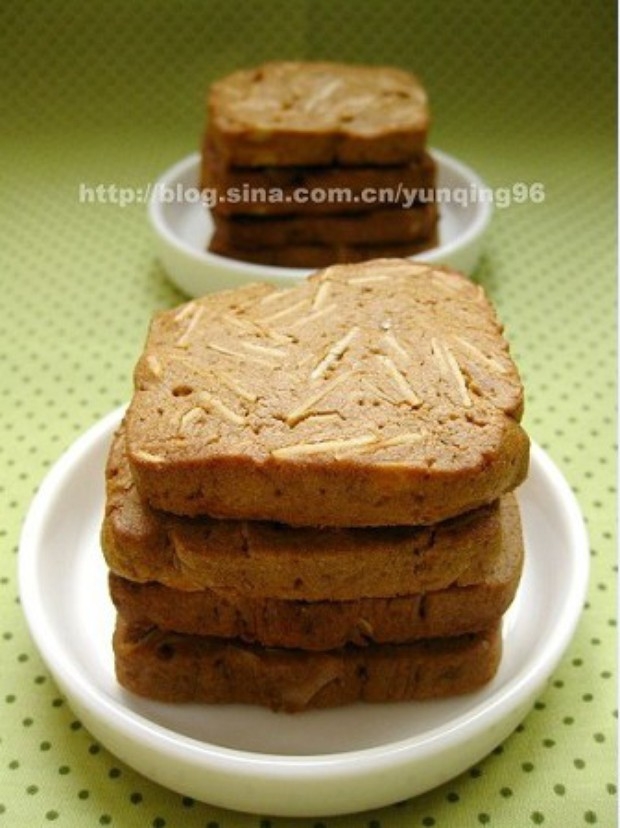 摩卡杏仁饼干