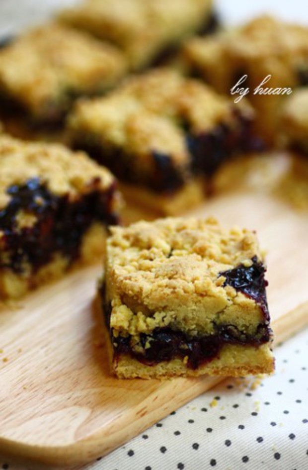 蓝莓饼干碎夹心饼干