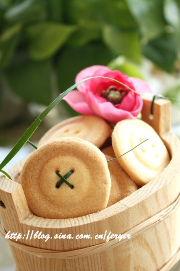 美式牛油纽扣曲奇