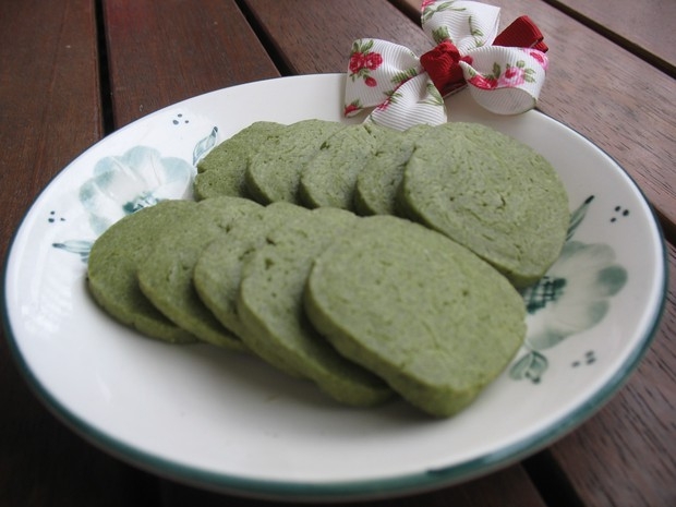 无糖抹茶饼干