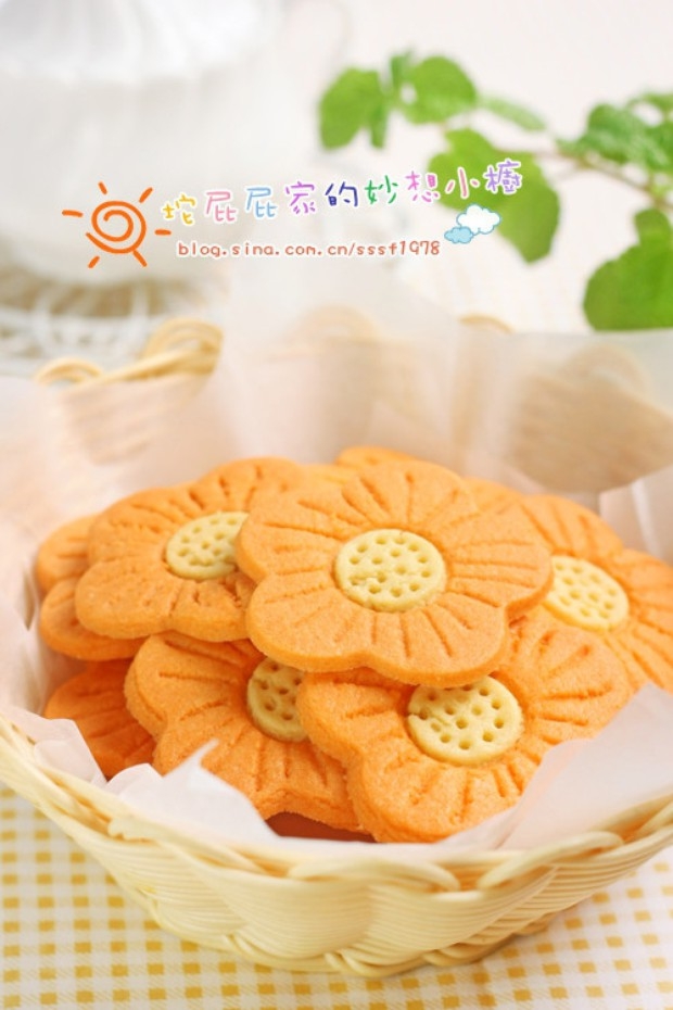 太阳花芝士饼干