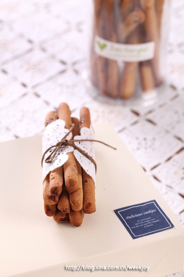 蔓越莓红糖手指饼干