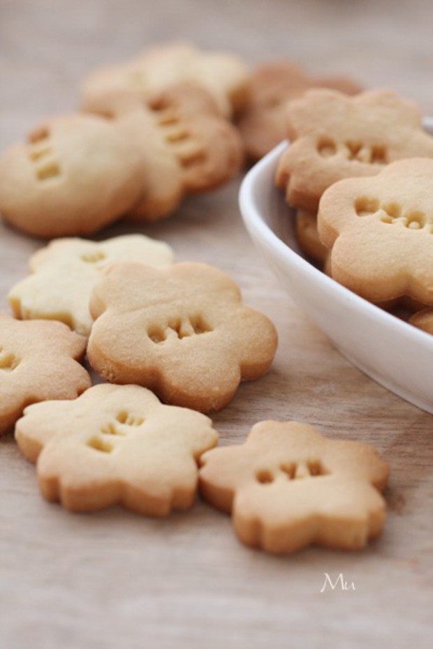 黄油字母饼干