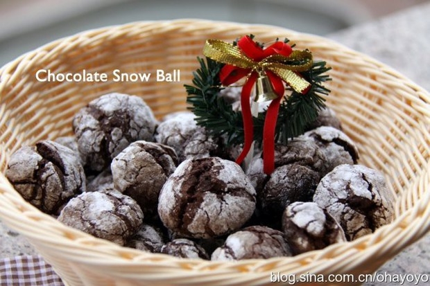 巧克力裂纹曲奇