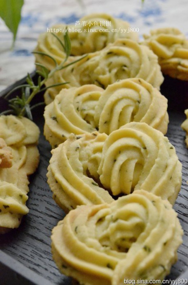 爱心迷迭香曲奇