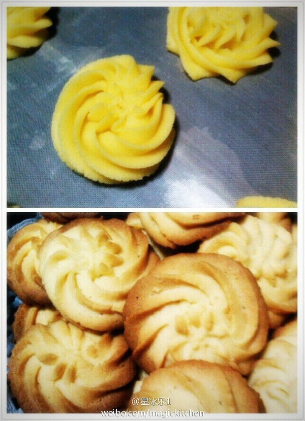 黄油曲奇VS红薯曲奇