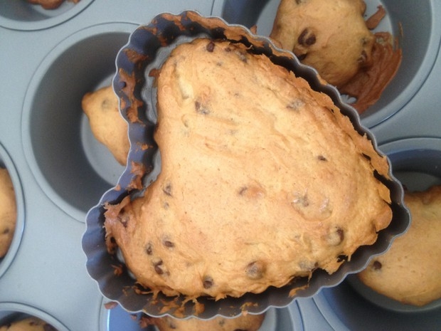 朱古力味心形曲奇饼干