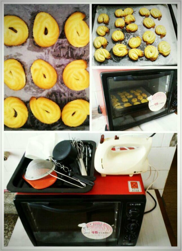 小草烘焙001---原味曲奇