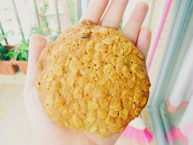 燕麦葡萄干曲奇^^