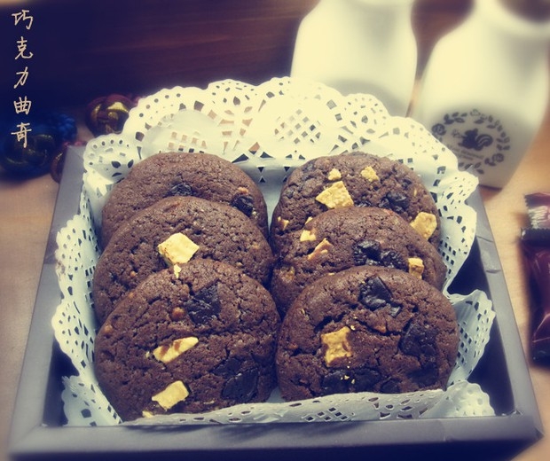 香浓巧克力甜点（曲奇）