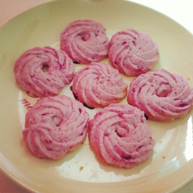 紫薯曲奇，无蛋版。