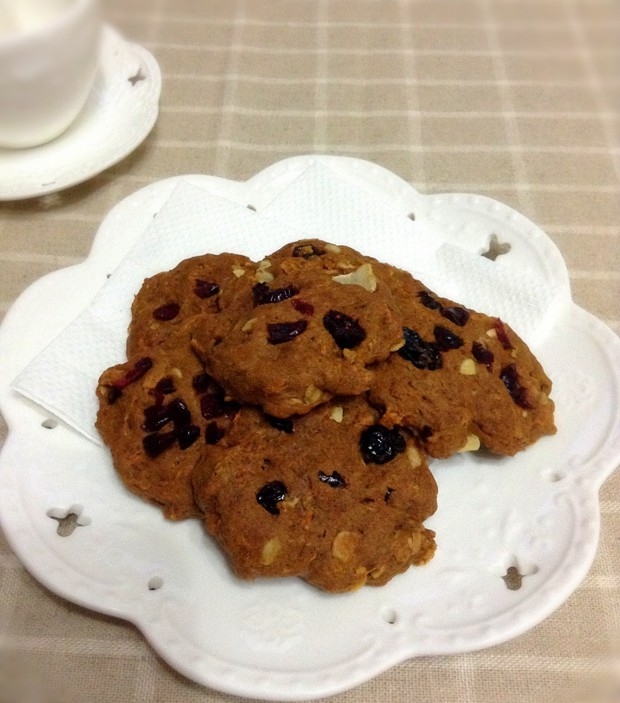 蔓越莓燕麦软曲奇