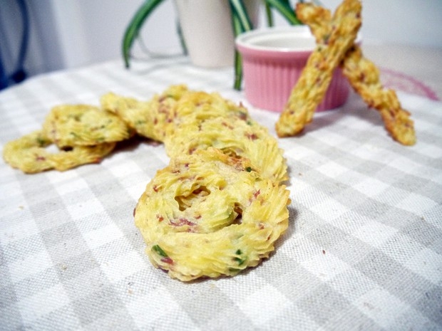 土豆培根葱香曲奇