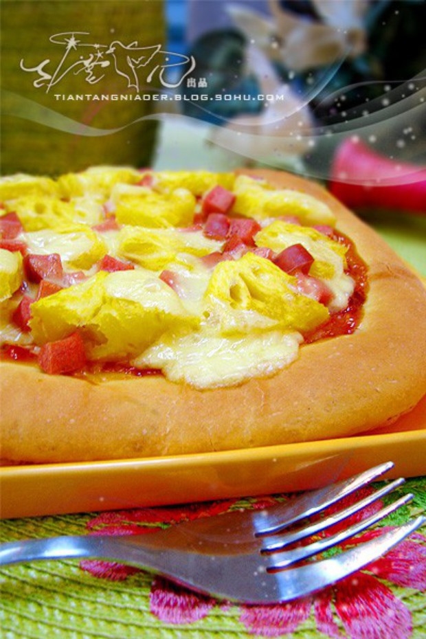 夏威夷甜味披萨