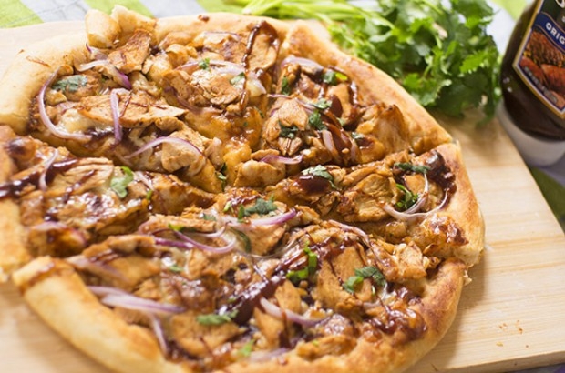 风味BBQ鸡肉披萨