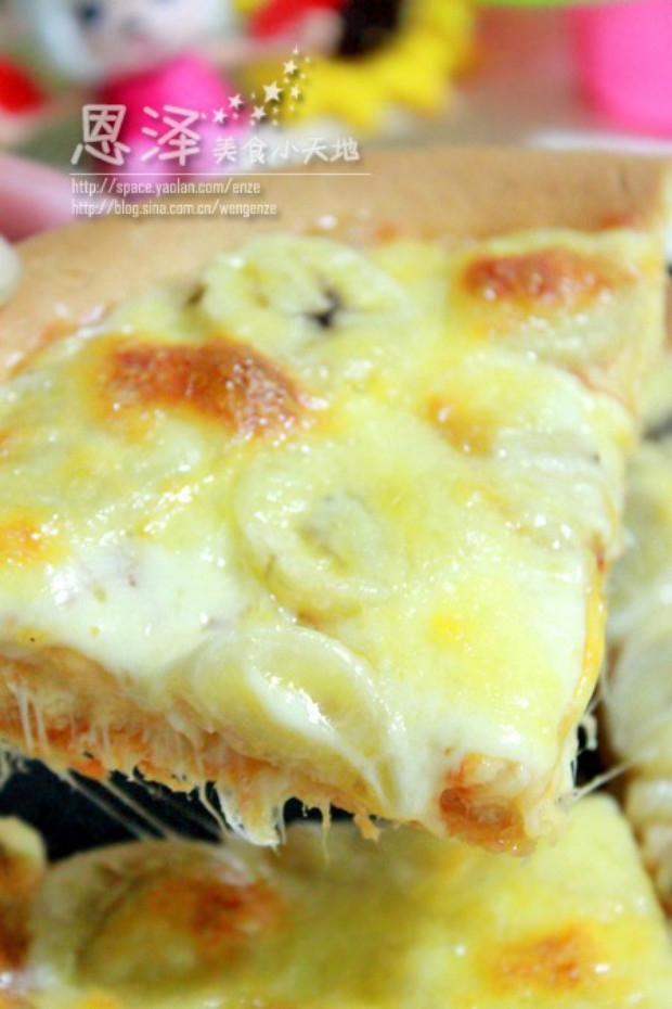 水果PIZZA．香蕉味