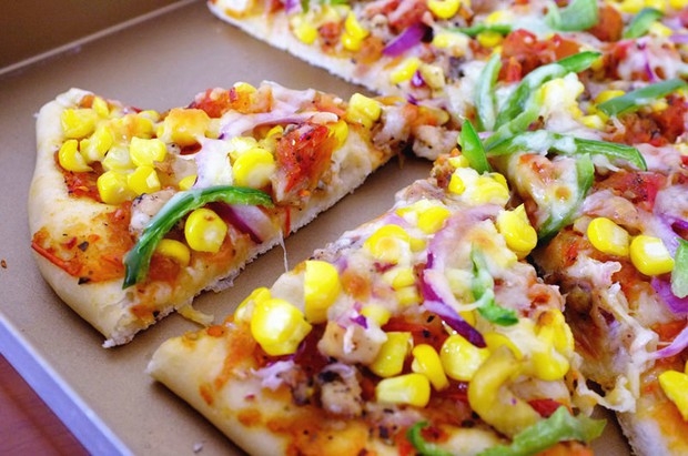 黑胡椒鸡扒披萨