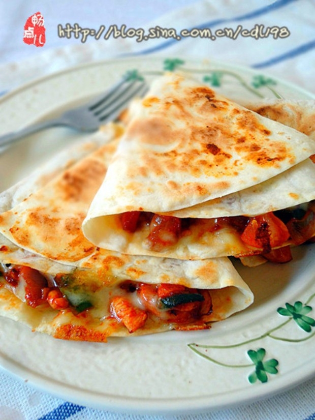 墨西哥鸡肉披萨馅饼