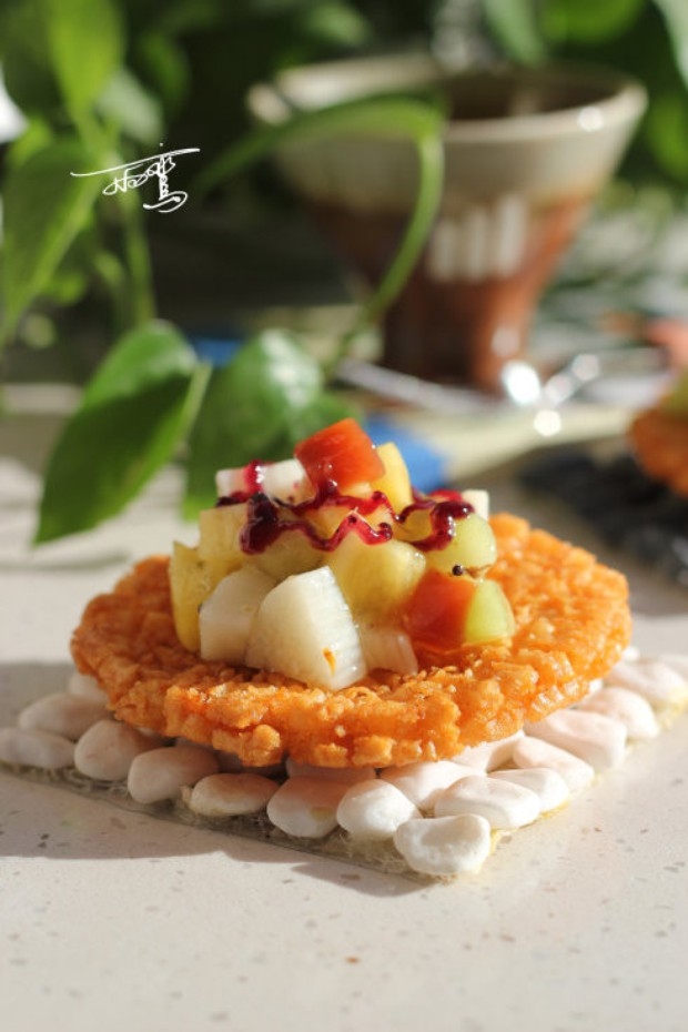 果味儿米饼小披萨