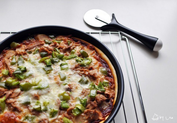 金枪鱼火腿披萨