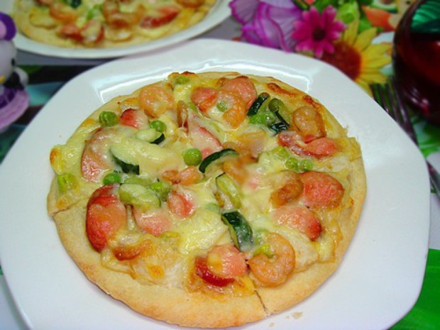 简单美味脆底披萨