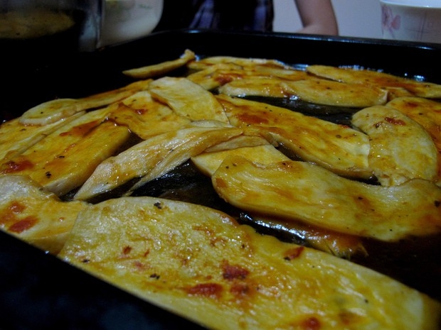 披萨酱烤杏鲍菇