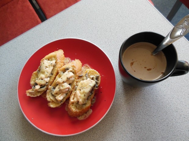 微波炉简易pizza