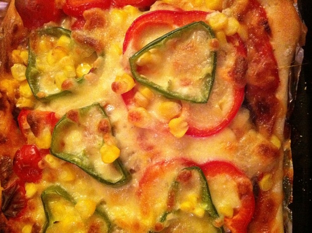 五彩牦牛肉披萨