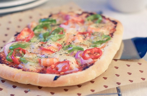火辣鲜虾pizza