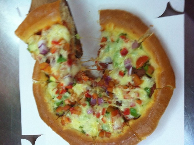 意大利烤肠披萨